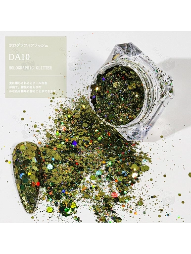 Holographic Chunky Solvent Resistant Glitter